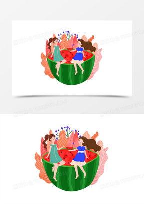 吃瓜素材背景图,揭秘吃瓜素材背后的故事与趣味